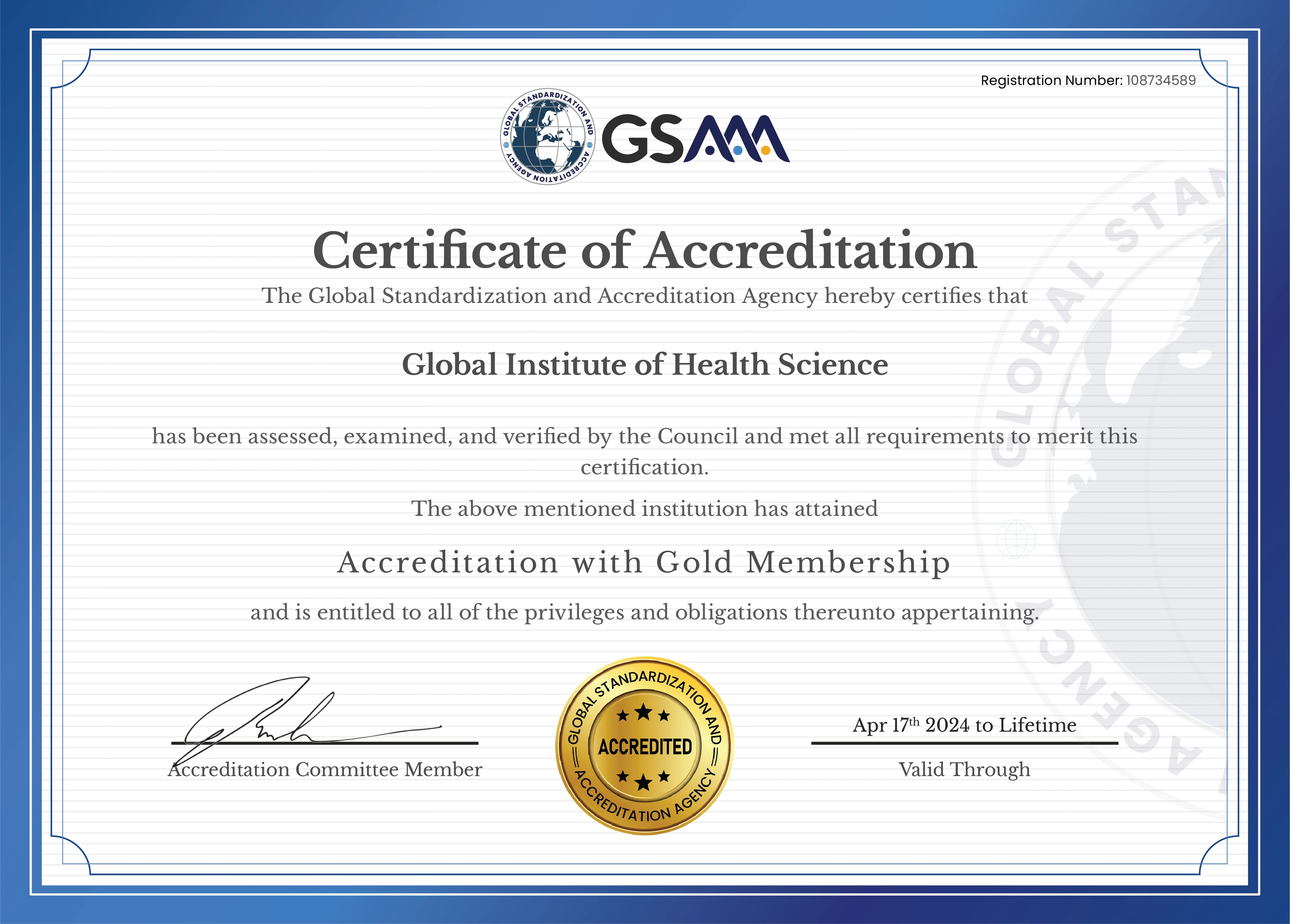 Global Institute of Health Science